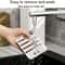 Countertop Kitchen Knife Storage Rack & Knife Organizer Rack for Safe Hygienic Knife Holder Organizer