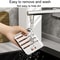 Countertop Kitchen Knife Storage Rack & Knife Organizer Rack for Safe Hygienic Knife Holder Organizer