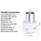 Portable Car Mini Fridge USB Cooling Cup White Portable Beverage Cooler for Car & Home