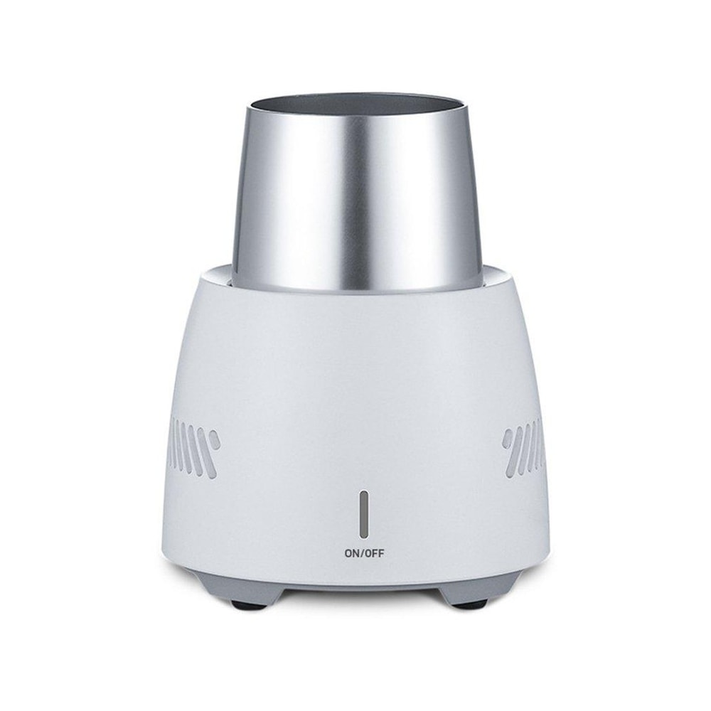 Portable Car Mini Fridge USB Cooling Cup White Portable Beverage Cooler for Car & Home
