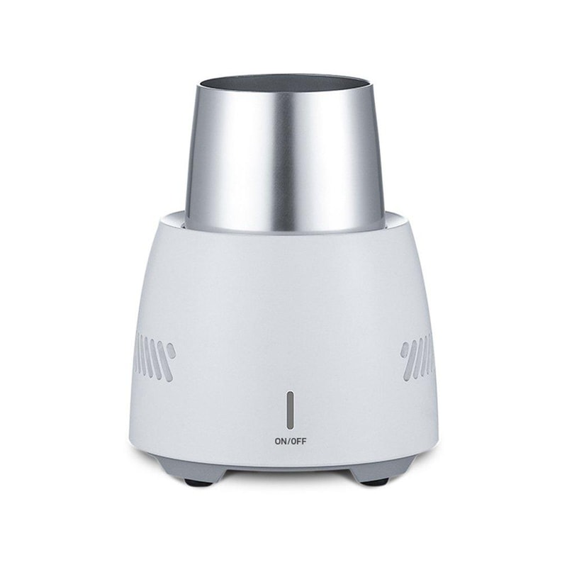 Portable Car Mini Fridge USB Cooling Cup White Portable Beverage Cooler for Car & Home