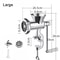 Household Manual Meat Grinder Sausage Stuffer Machine Large Hand Crank Aluminum Alloy