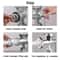 Household Manual Meat Grinder Sausage Stuffer Machine Large Hand Crank Aluminum Alloy
