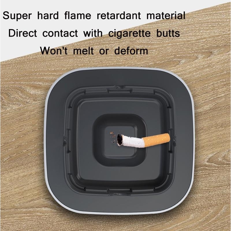 Electronic Ashtray Air Purifier Smoke Odor Eliminator for Home Indoor Smoking Use