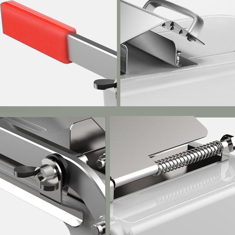 Manual Meat & Vegetable Slicer Machine – Adjustable Thickness Household Food Slicer