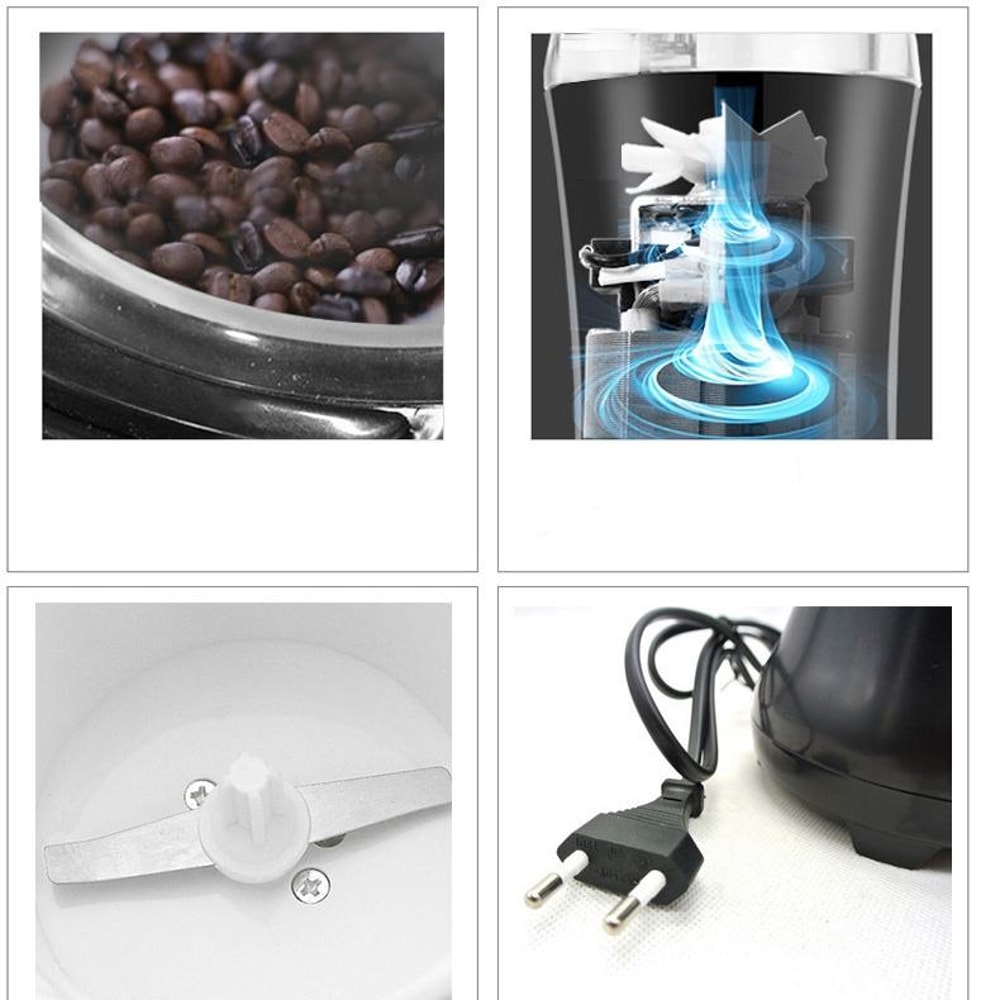 Precision Electric Coffee Grinder for Fresh Beans and Daily Brewing