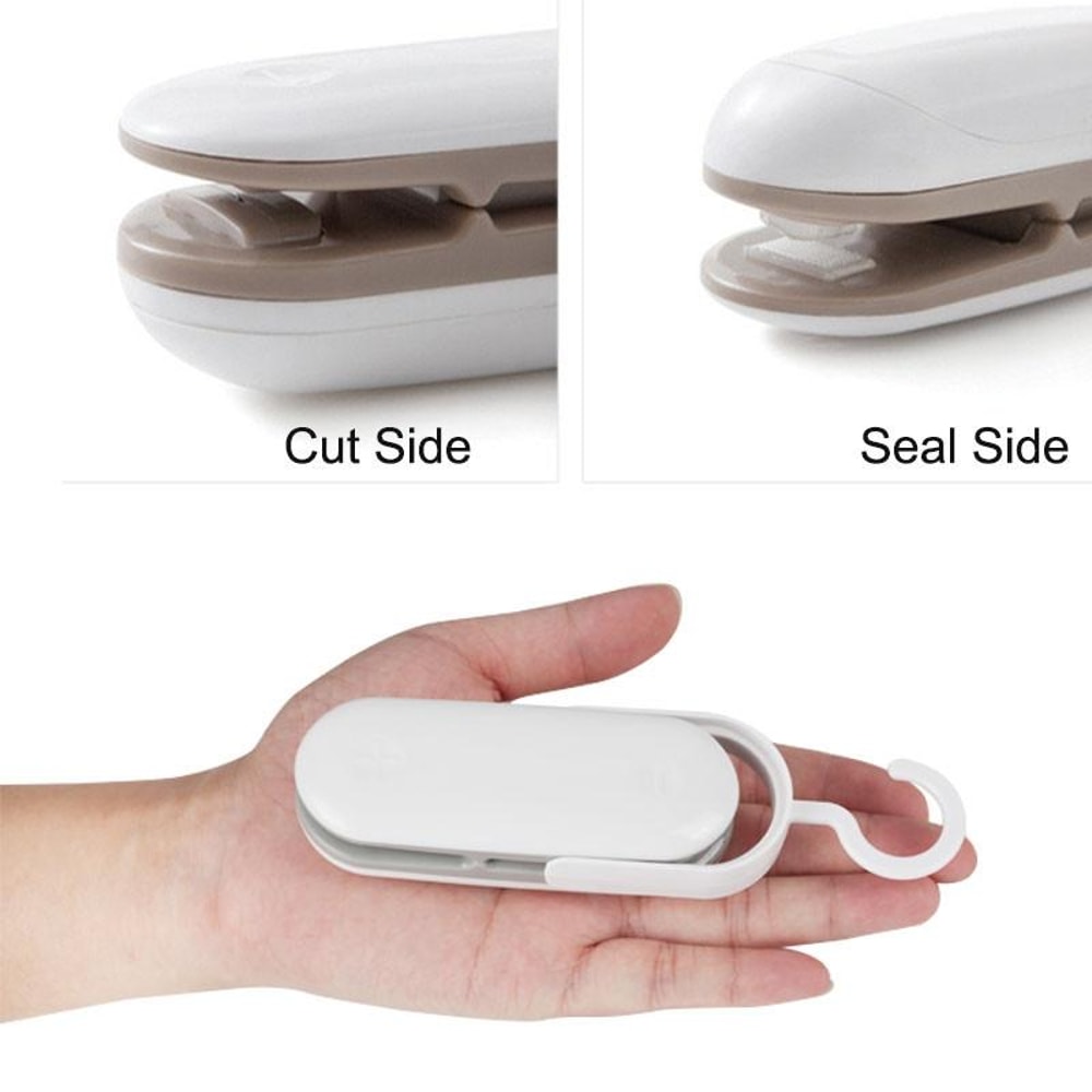 Mini Bag Sealer Portable Heat Sealing Machine for Snack Bags and Food Storage
