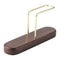 Walnut Wood Coffee Filter Holder Stand Minimalist Coffee Filter Storage Box
