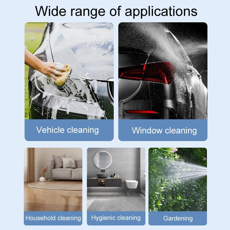 Cordless Foam Sprayer Portable Pressure Sprayer for Car Wash Cleaning and Garden Watering