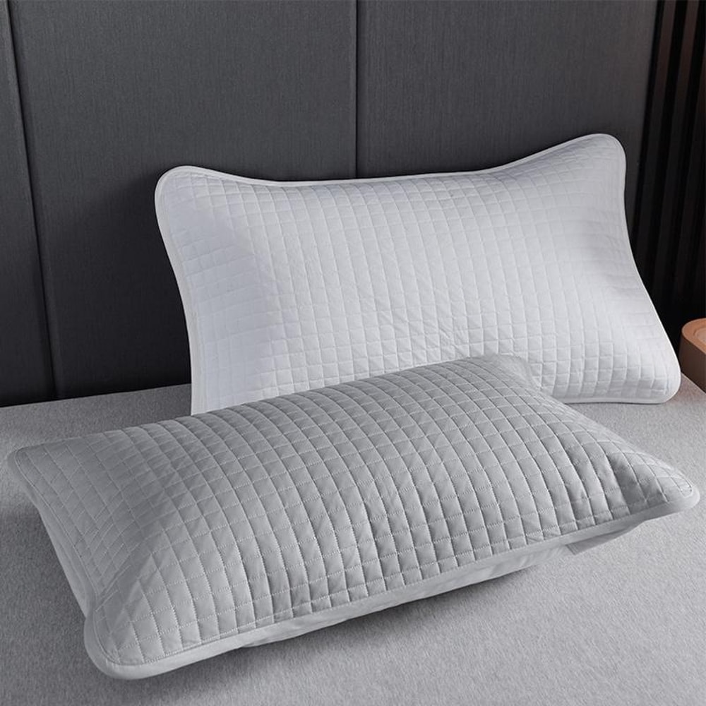 Breathable cotton pillowcases Anti Sweat Dirt Resistant Soft Skin Friendly Pillow Covers Set