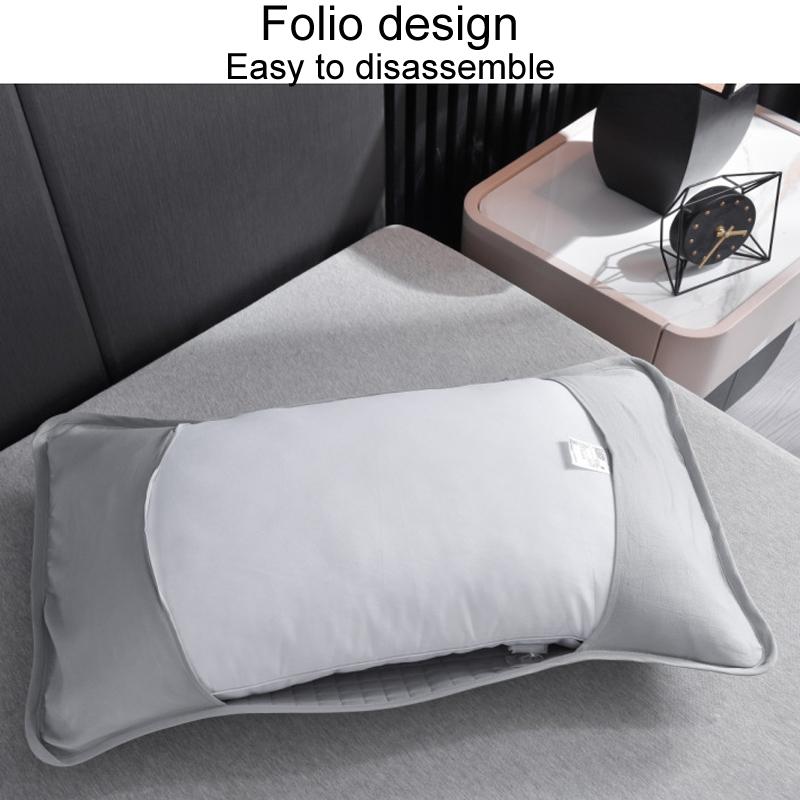 Breathable cotton pillowcases Anti Sweat Dirt Resistant Soft Skin Friendly Pillow Covers Set
