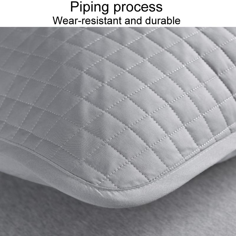 Breathable cotton pillowcases Anti Sweat Dirt Resistant Soft Skin Friendly Pillow Covers Set