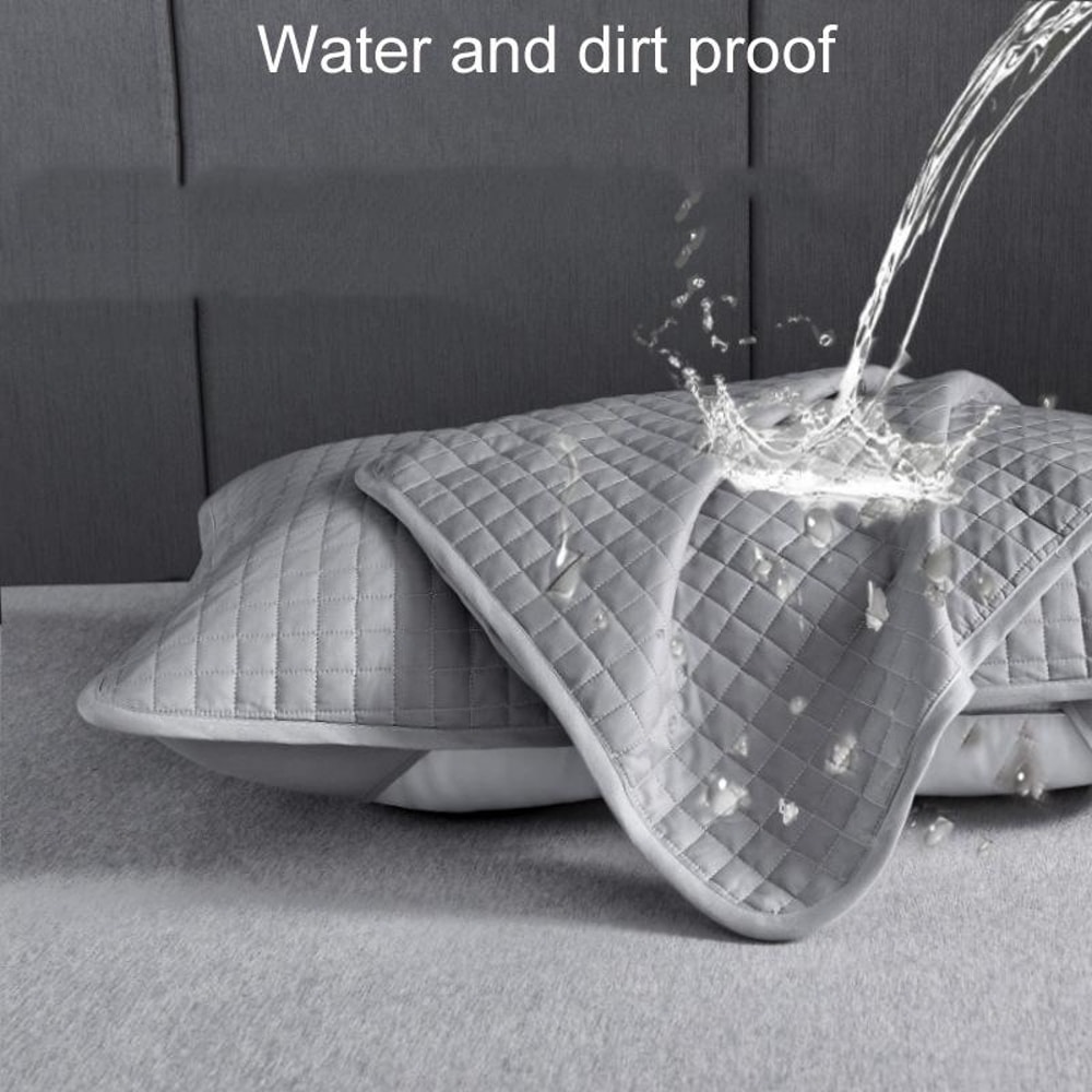 Breathable cotton pillowcases Anti Sweat Dirt Resistant Soft Skin Friendly Pillow Covers Set