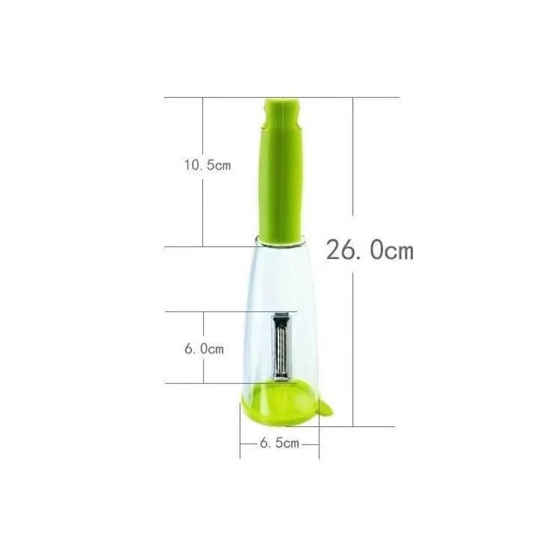 Storage Box Multifunctional Vegetable Fruit Peeler Knife With Sharp Blade 1