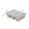 Space Saving Vertical Shoe Rack & Shoe Storage Organizer for Bathroom and Kitchen, Gray
