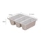 Space Saving Vertical Shoe Rack & Shoe Storage Organizer for Bathroom and Kitchen, Gray