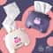 Cute Cartoon Calf Tissue Box Holder, Desktop Roll Paper Dispenser, Animal Tissue Storage Decor
