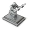 Executive Knight Resin Desk Organizer Pen Holder Creative Office Desk Decor Storage Statue 0