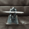 Executive Knight Resin Desk Organizer Pen Holder Creative Office Desk Decor Storage Statue 7