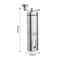 Telescopic Chenille Duster Stainless Steel Extendable Dust Cleaner for Home Cleaning