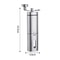Telescopic Chenille Duster Stainless Steel Extendable Dust Cleaner for Home Cleaning