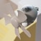Airplane Night Light Ceiling Fan with USB Remote Control Quiet Ceiling Fan for Kids Room