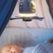 Airplane Night Light Ceiling Fan with USB Remote Control Quiet Ceiling Fan for Kids Room