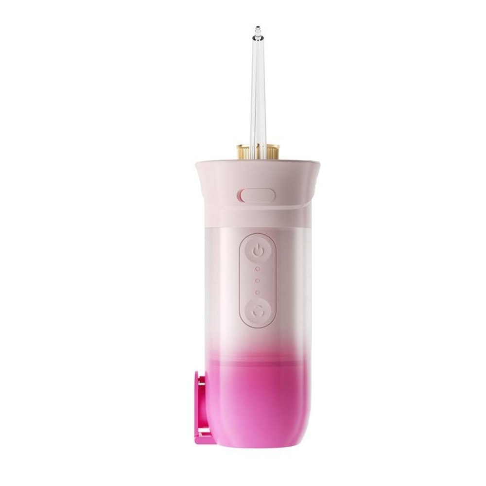 Portable Electric Water Flosser Oral Irrigator USB Rechargeable Waterproof with Nozzles
