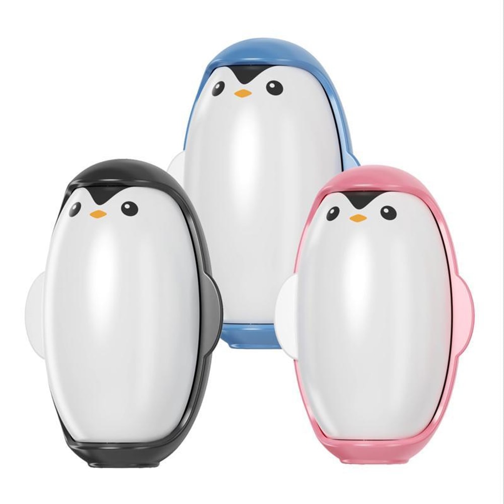 Penguin Reusable Lint Roller Washable Pet Hair Remover Brush Compact Travel Size 1