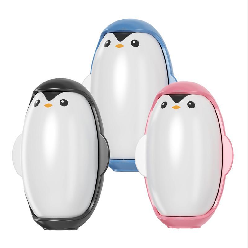 Penguin Reusable Lint Roller Washable Pet Hair Remover Brush Compact Travel Size 1