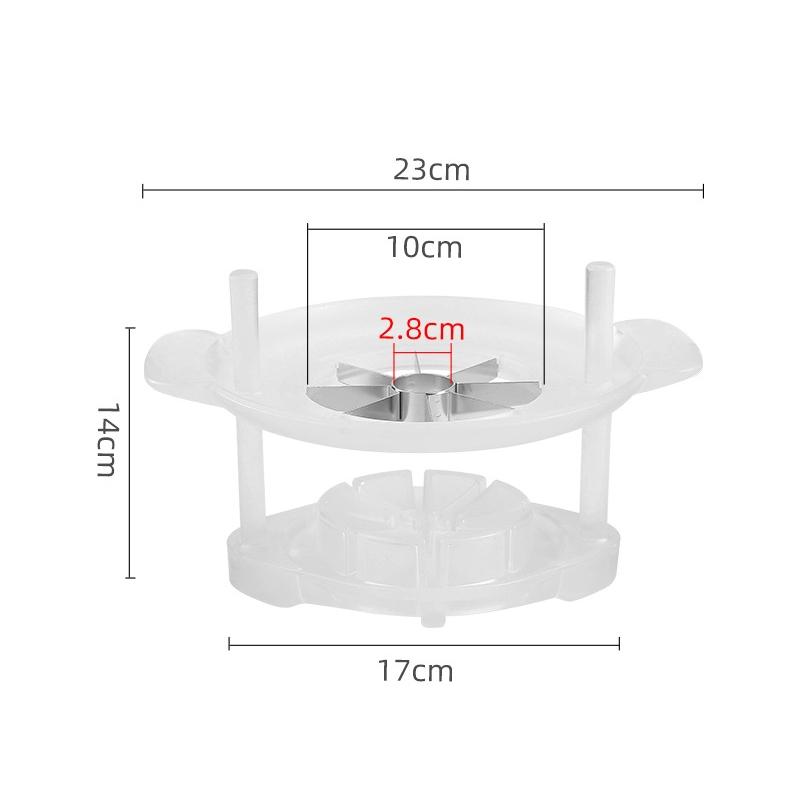 Stainless Steel Apple Corer Fruit Cutter Multifunctional Core Remover Slicer