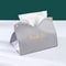 PU Leather Tissue Box Cover Car & Home Decorative Tissue Holder Grey