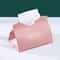 PU Leather Tissue Box Cover Car & Home Decorative Tissue Holder Grey