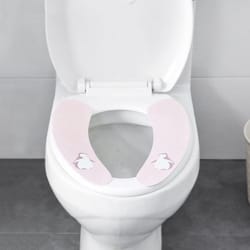 universal adhesive toilet seat cushion pad waterproof non woven gasket cover for hygienic bathroom protection