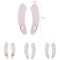 Universal Adhesive Toilet Seat Cushion Pad Waterproof Non Woven Gasket Cover for Hygienic Bathroom Protection