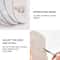 Universal Adhesive Toilet Seat Cushion Pad Waterproof Non Woven Gasket Cover for Hygienic Bathroom Protection