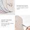 Universal Adhesive Toilet Seat Cushion Pad Waterproof Non Woven Gasket Cover for Hygienic Bathroom Protection