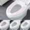 Universal Adhesive Toilet Seat Cushion Pad Waterproof Non Woven Gasket Cover for Hygienic Bathroom Protection