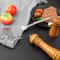 Stainless Steel Fish & Steak Spatula Slotted Turner for Easy Flipping