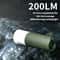 Rechargeable Air Pump & Camping Lantern, Portable Electric Air Inflator with LED Light