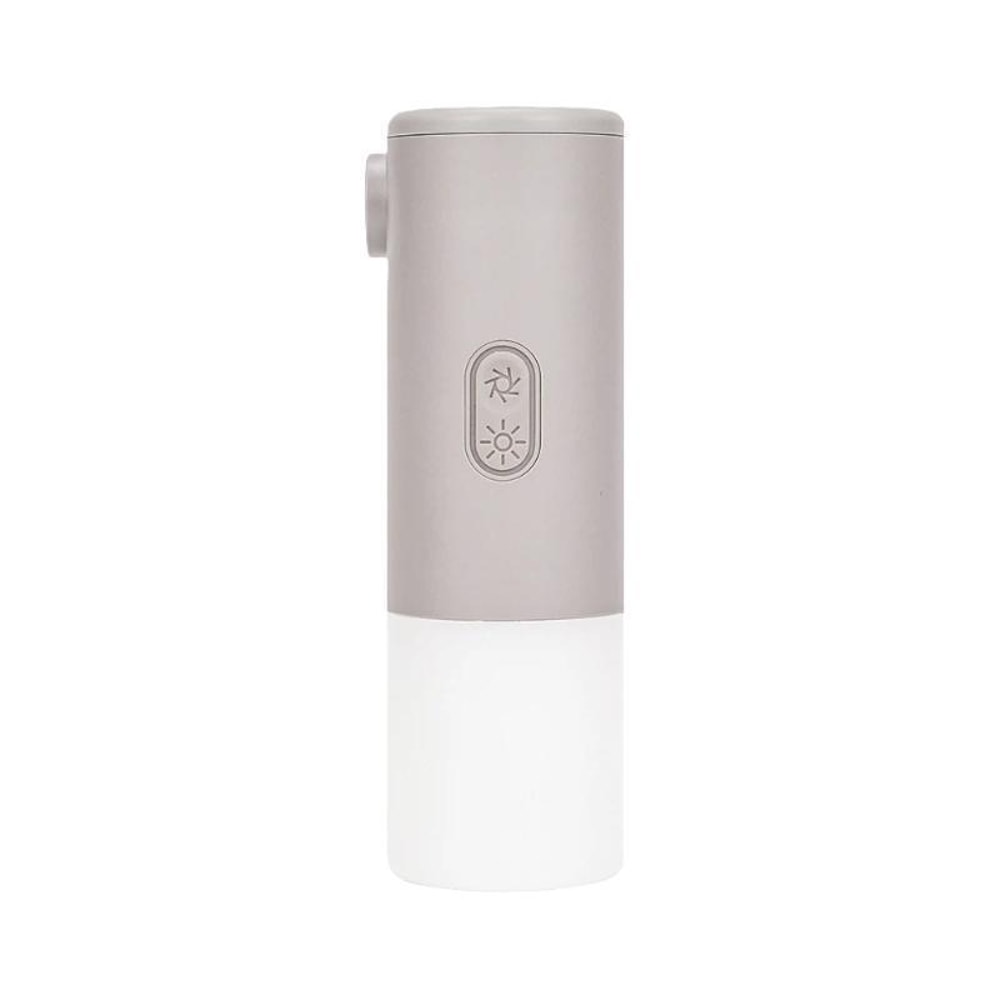 Rechargeable Air Pump & Camping Lantern, Portable Electric Air Inflator with LED Light