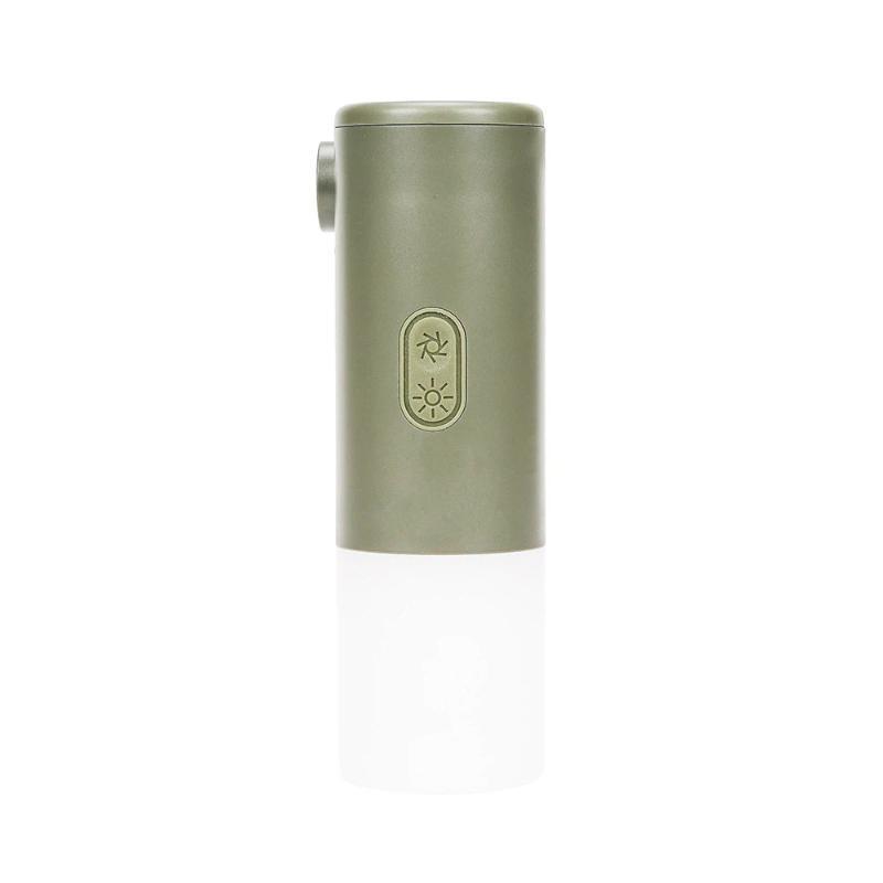 Rechargeable Air Pump & Camping Lantern, Portable Electric Air Inflator with LED Light