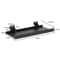 Wall Mounted Metal Display Rack Iron Decorative Storage Holder for Home & Retail Organization