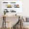 Wall Mounted Metal Display Rack Iron Decorative Storage Holder for Home & Retail Organization