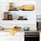 Wall Mounted Metal Display Rack Iron Decorative Storage Holder for Home & Retail Organization