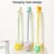 Long Handle Soft Bristle Shower Brush for Body & Back Cleaning