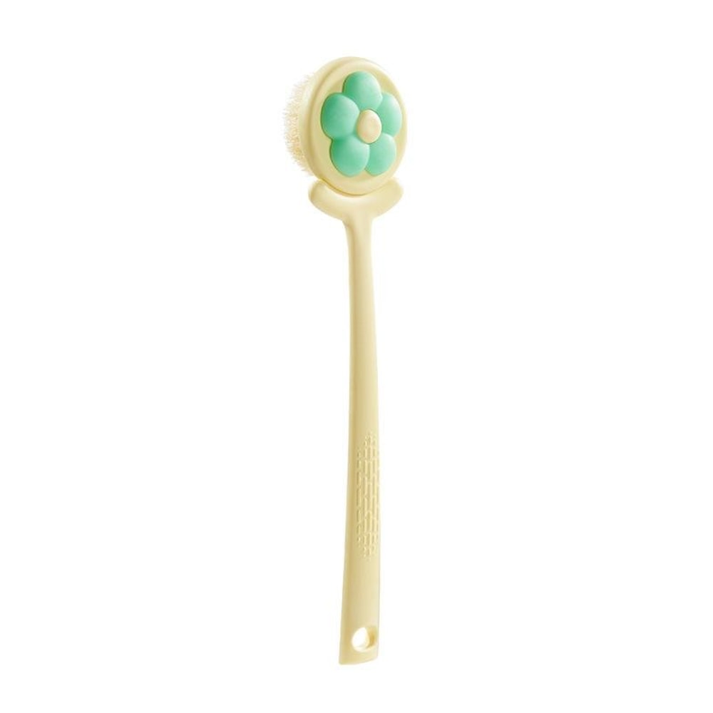 Long Handle Soft Bristle Shower Brush for Body & Back Cleaning