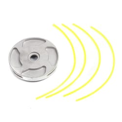 universal aluminum grass trimmer head replacement with durable cables for lawn mower and brush cutter