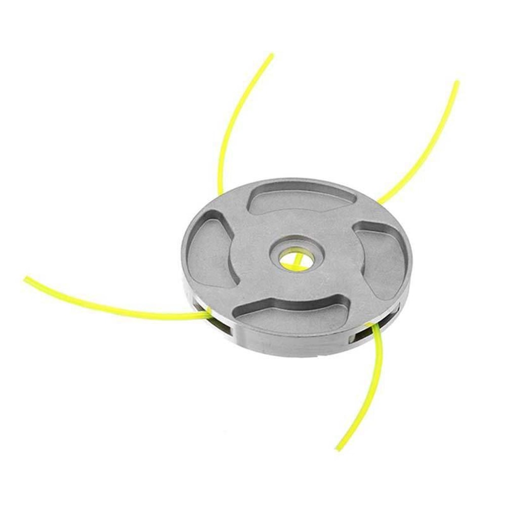 Universal Aluminum Grass Trimmer Head Replacement with Durable Cables for Lawn Mower and Brush Cutter