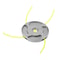 Universal Aluminum Grass Trimmer Head Replacement with Durable Cables for Lawn Mower and Brush Cutter